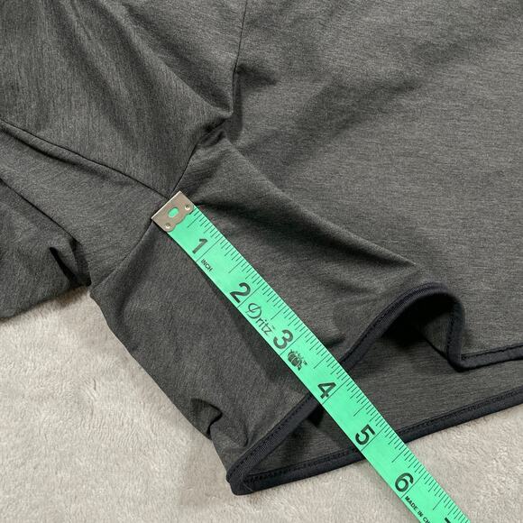 Rhone Shorts Womens Large Grey Lined Running Activewear Performance Training - Picture 9 of 10